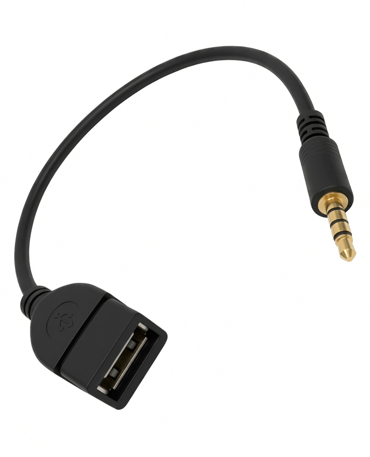 Cable Adaptador de Audio de 3.5 mm (macho) a USB (hembra)