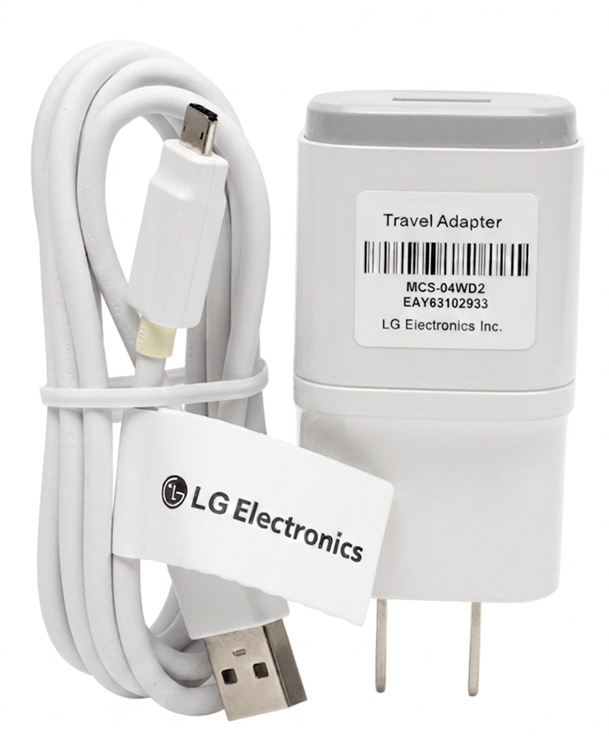 Cargador Carga Rápida Micro USB "LG" Original