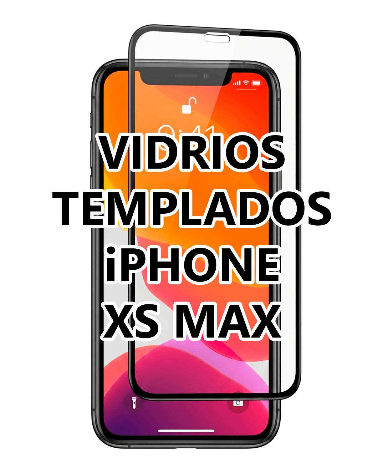 Vidrio Templado iPhone XS Max