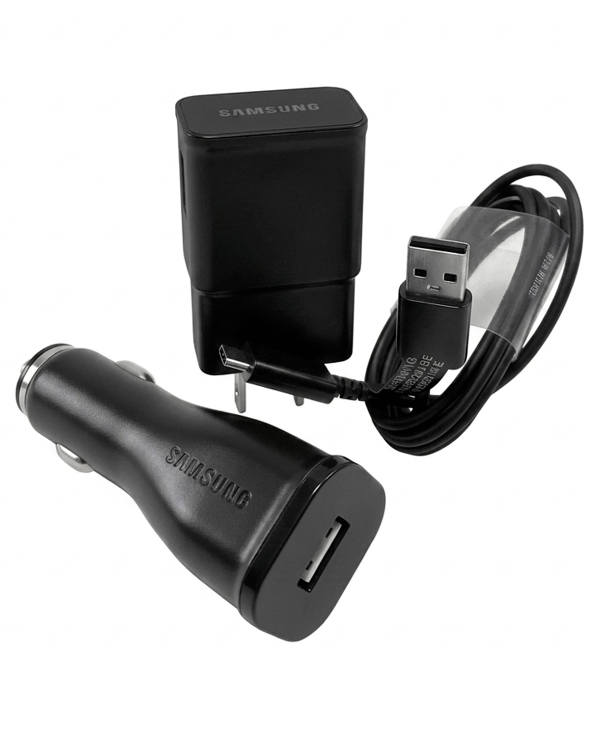 Cargador Carga Rápida Micro USB con Adaptador para Carro y Pared