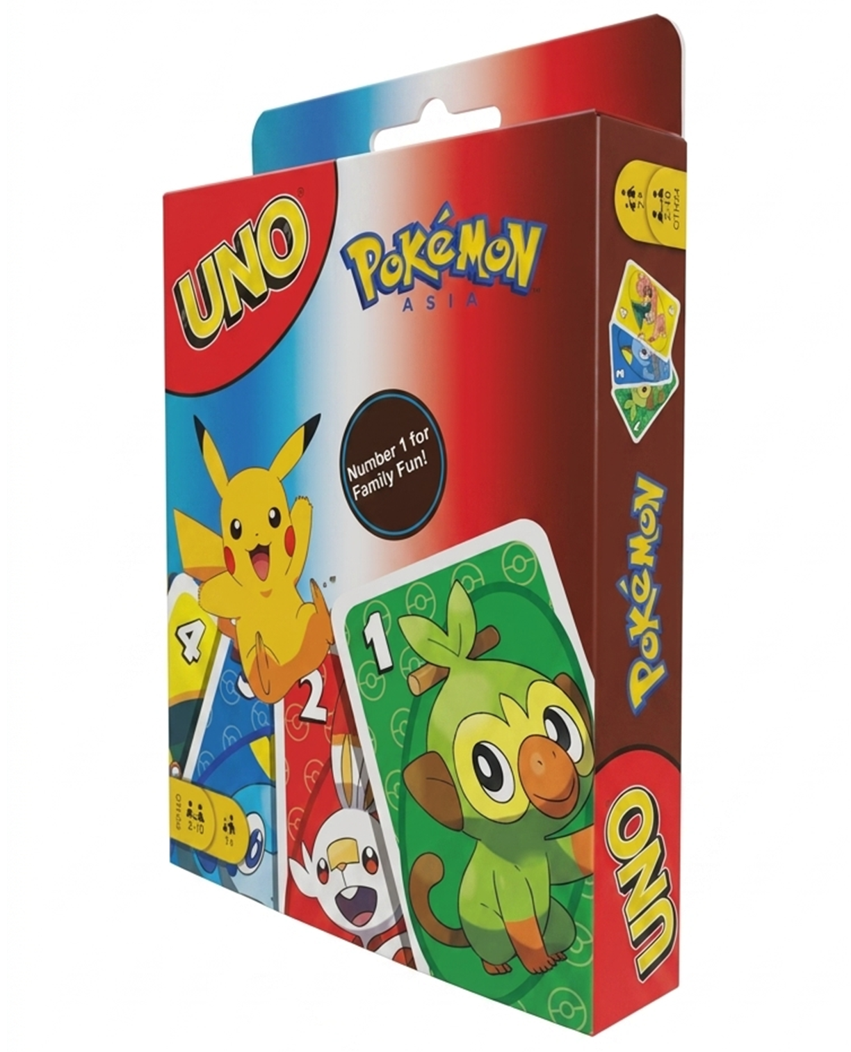 Juego de Cartas UNO Pokémon (Edición Asia / Sword & Shield) por Mattel