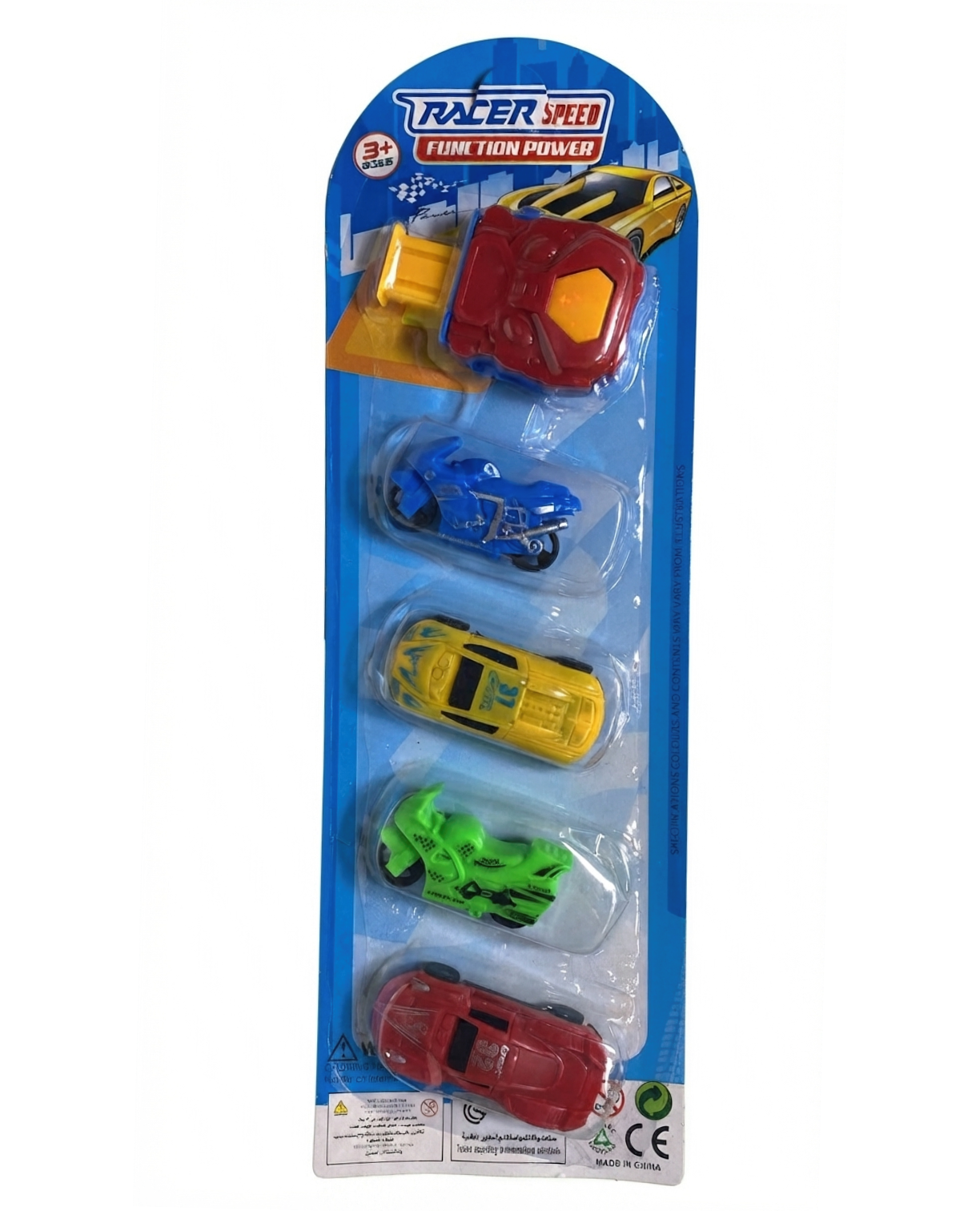 Blíster de Vehículos de Juguete "Racer Speed - Function Power"