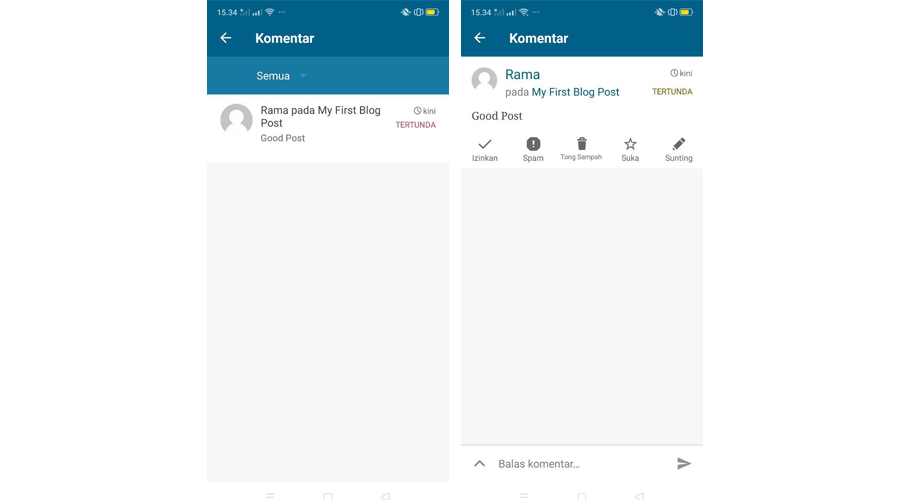 Dari menu sebelah kiri, klik penghasilan lalu buat akun adsense. Blogging Jadi Mudah Dengan Aplikasi Android Wordpress Argia Academy