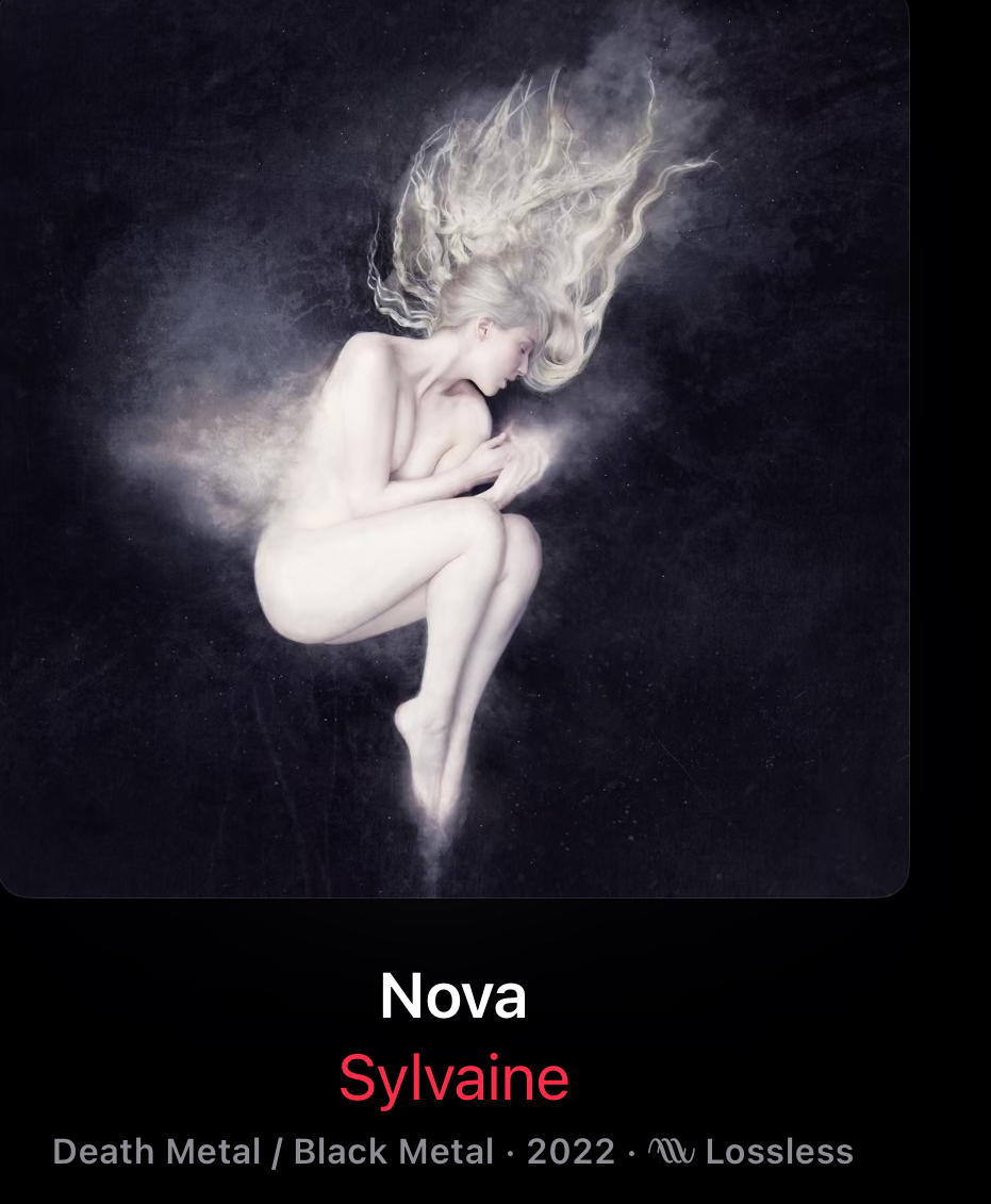 screenshot z aplikacji Apple Music