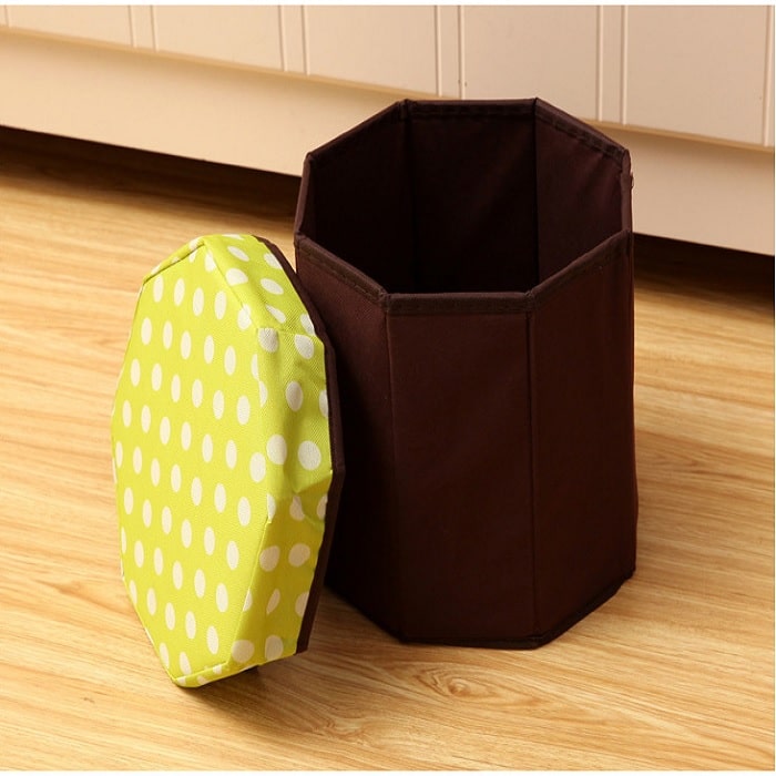 Multipurpose Folding Storage Stool