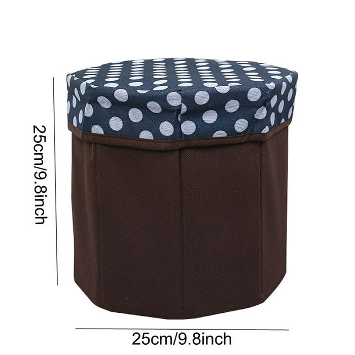Multipurpose Folding Storage Stool