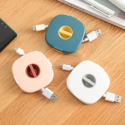 Earphone / Data Cable Winder & Mobile Holder