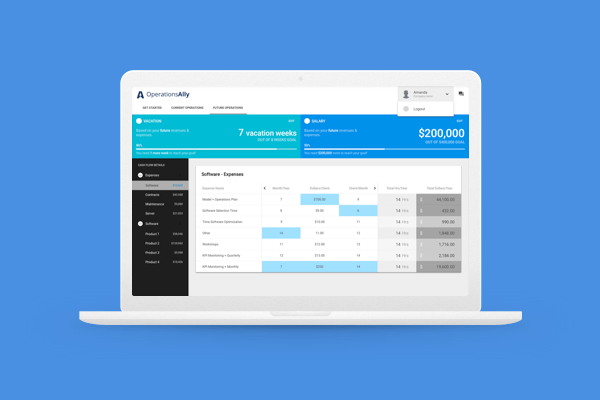 Operations Ally platform design
