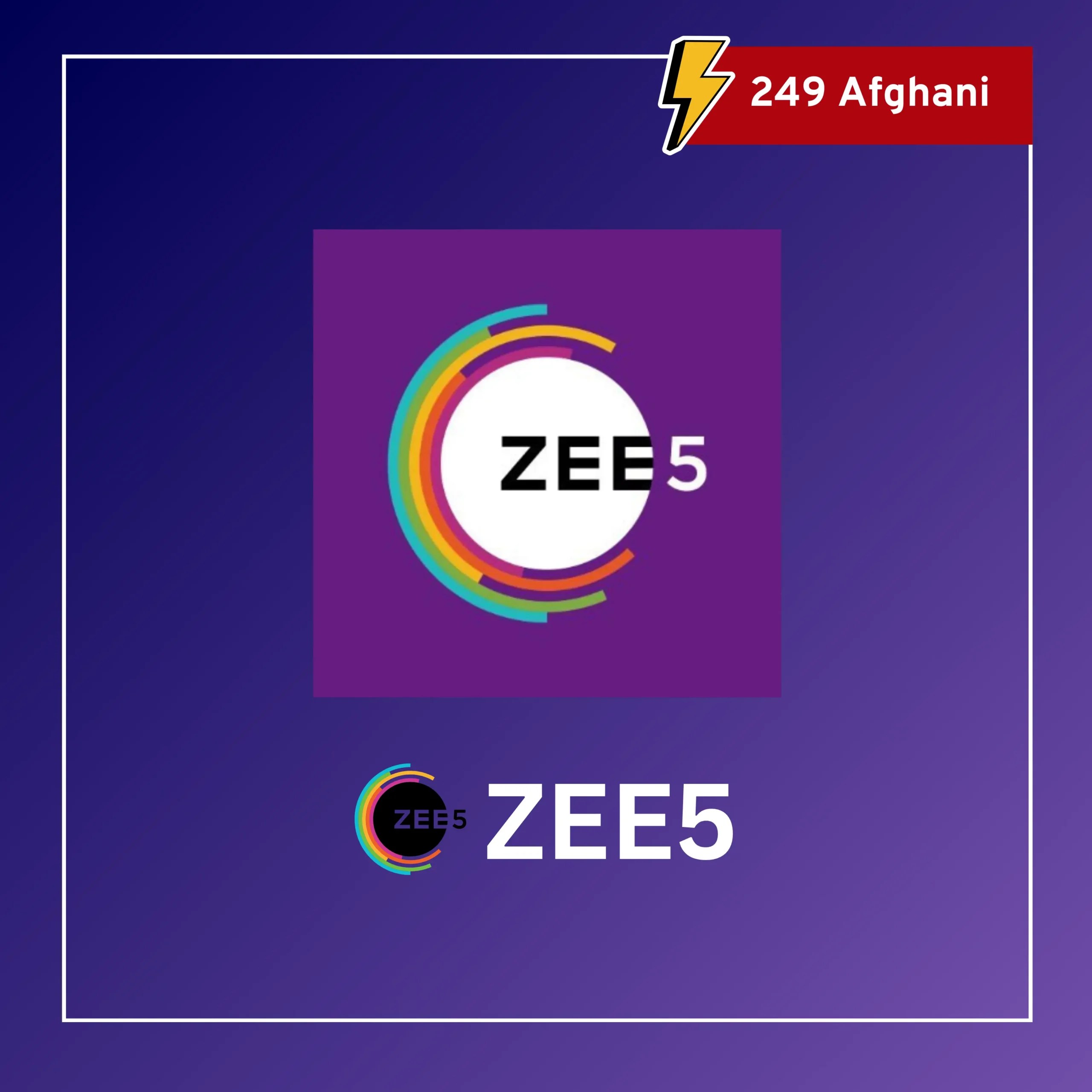 ZEE5 Premium Subscription for Just 249 AFN/Month or 2499 AFN/Year! π¬π₯ 1 ZEE5 Subscription
