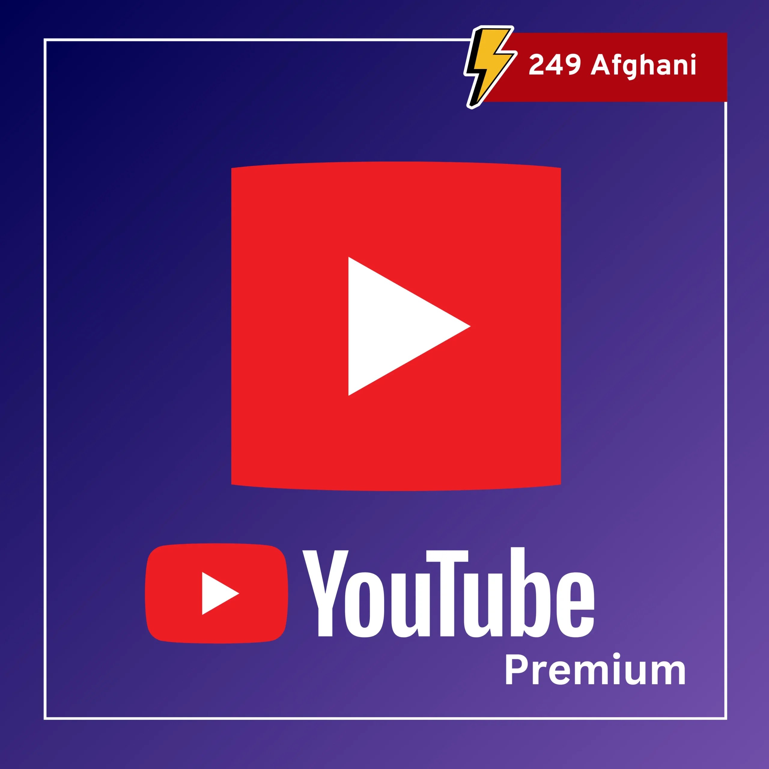 YouTube Premium β Just 250 AFN/Month or 600 AFN for 3 Months! ππΆ 1 youtube premium