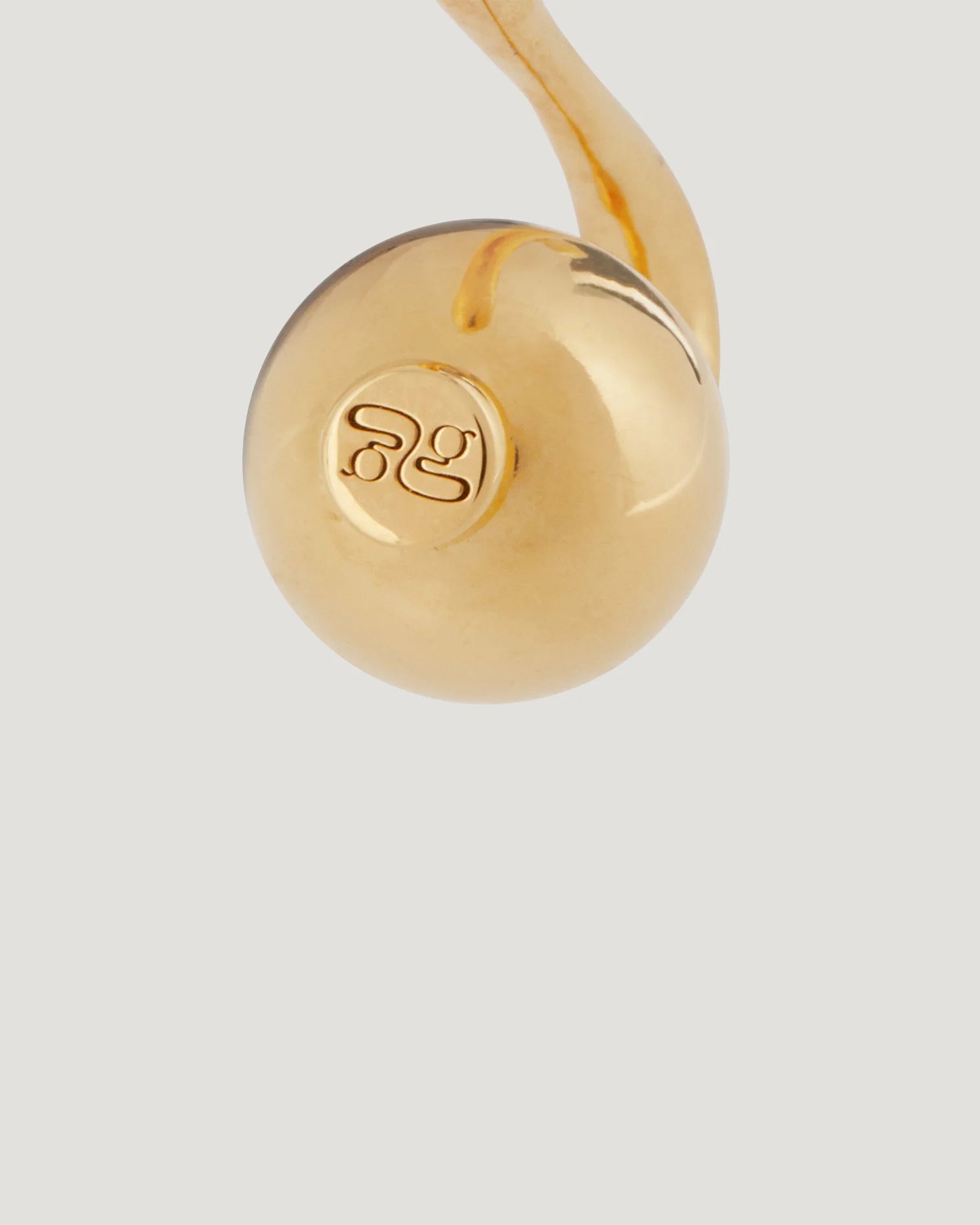 Amal earrings in gold designer by Arianna Fabiano for Ghazal