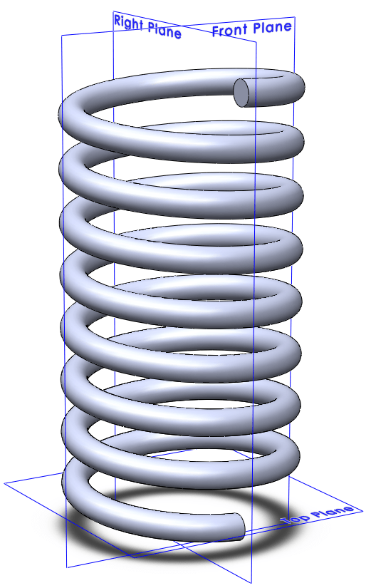 Solidworks Tutorial Motion Study Animation In Solidworks Pilih Front Planes pada kolom FeatureManager Design Three.
