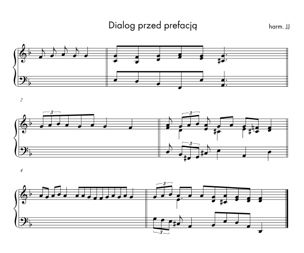 Nuty Dialogu przed prefacją do pobrania