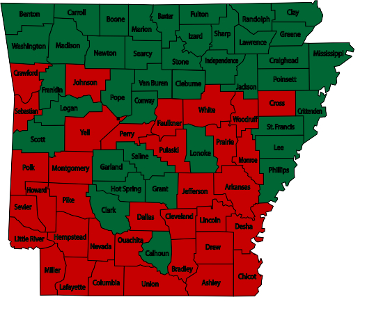 Wildfire danger high in South Arkansas; more burn bans added -