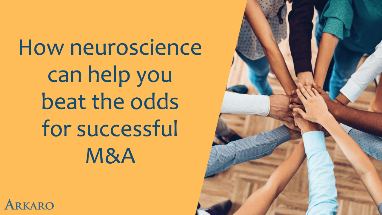 Read more about the article How neuroscience can help you beat the odds for successful M&A
