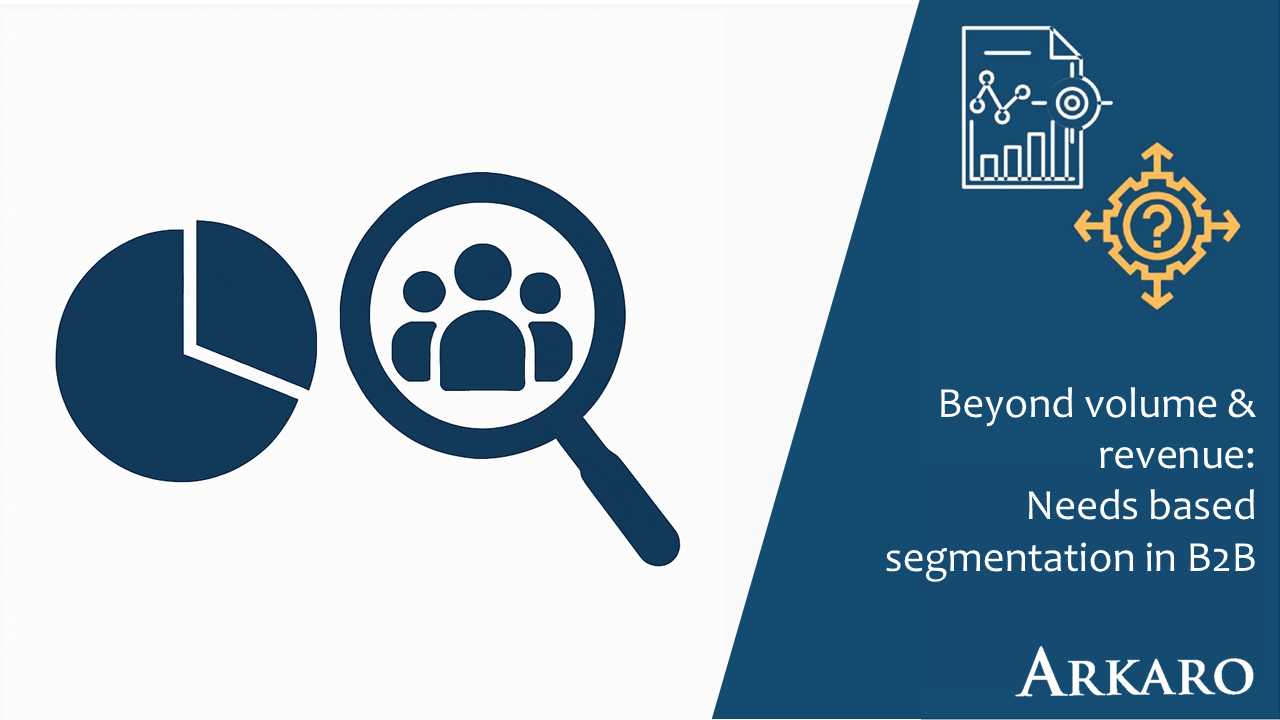 Read more about the article Beyond Volume and Revenue: The Power of Needs-Based Customer Segmentation in B2B