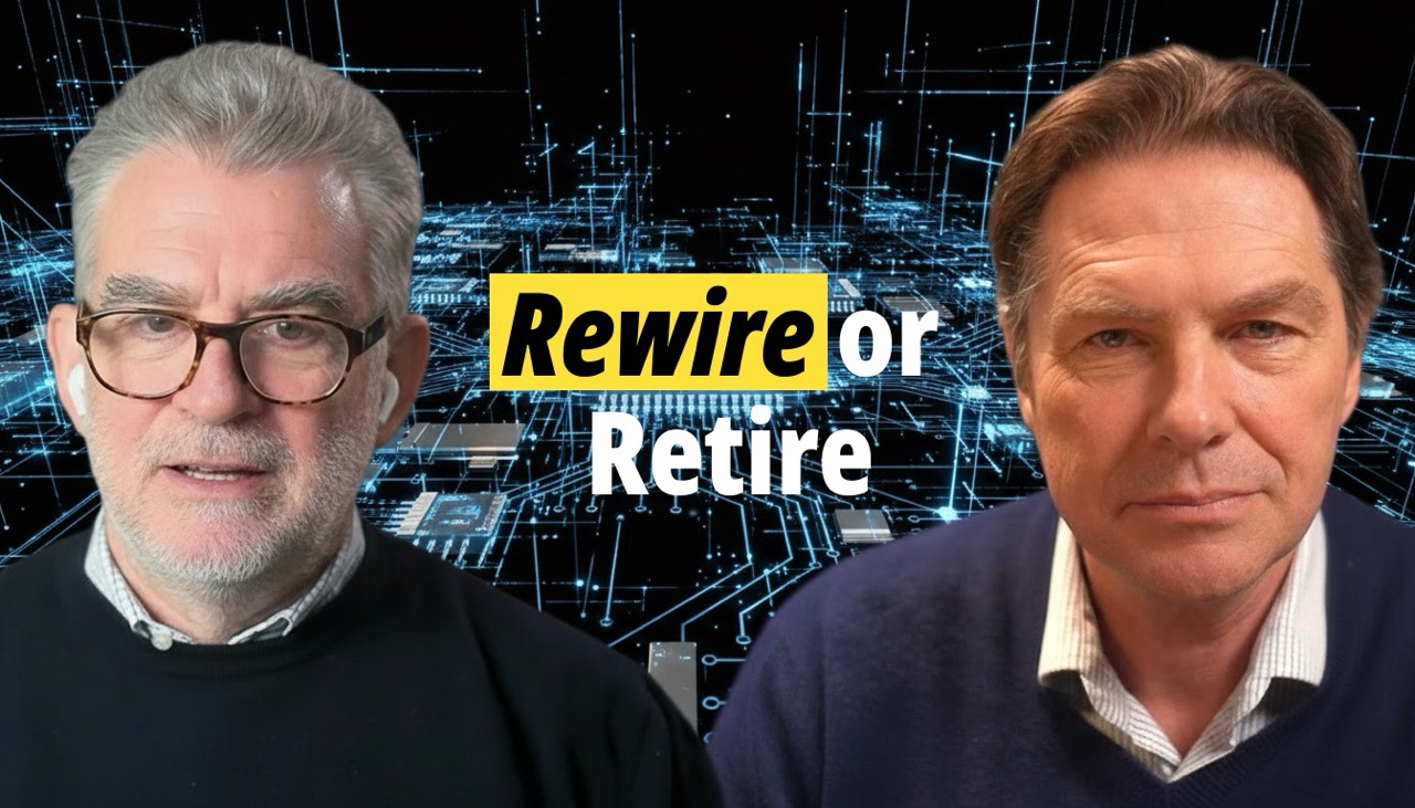 Read more about the article Rewire or Retire: Why AI Is a Leadership Issue, Not a Technology Problem | Marco Ryan