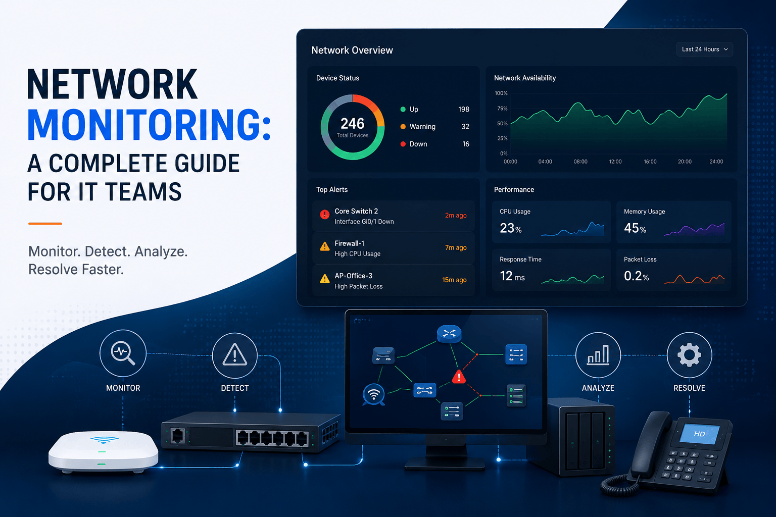Network Monitoring: A Complete Guide for IT Teams