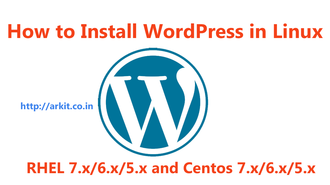 Wordpress packaged by bitnami installers. wordpress installation in linux - ARKIT