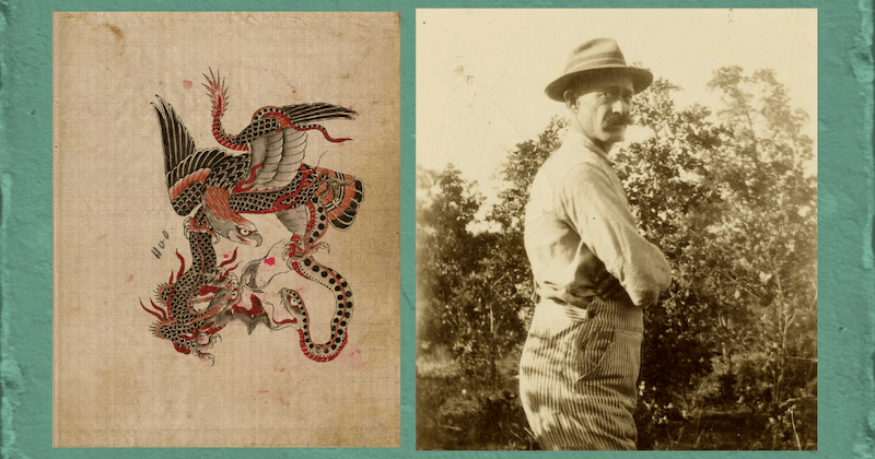 A Rare Silk Booklet Of Antique Japanese Tattoo Art Has A Mysterious Little Rock Connection - Arkansas Times 420_x_800_png