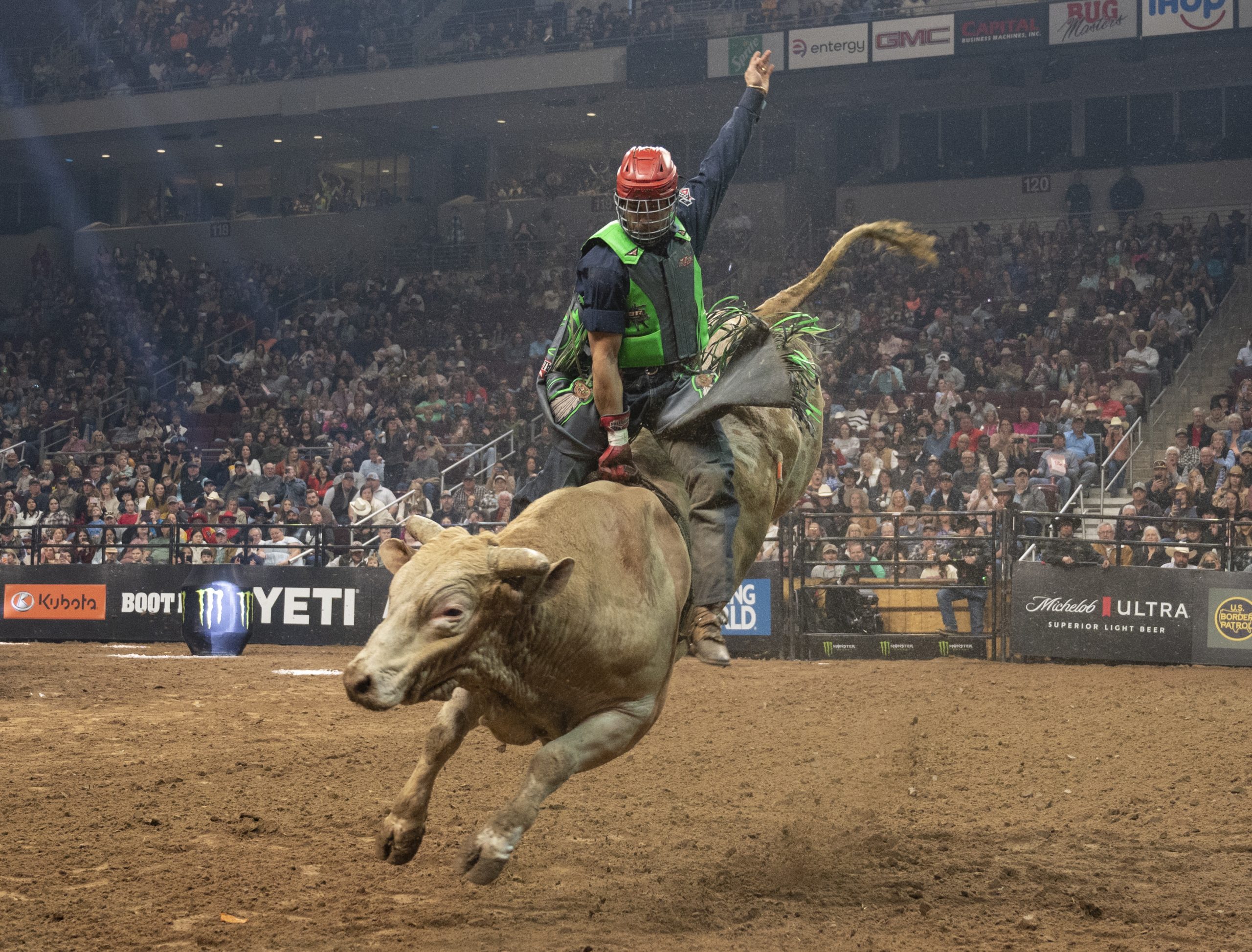 Slideshow: Bovines sling dirt, riders, fun at PBR rodeo in North