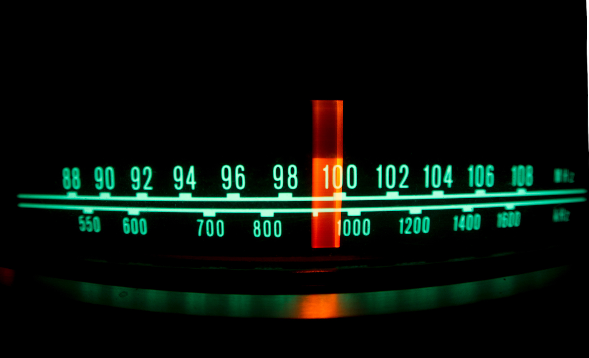 Radio dial
