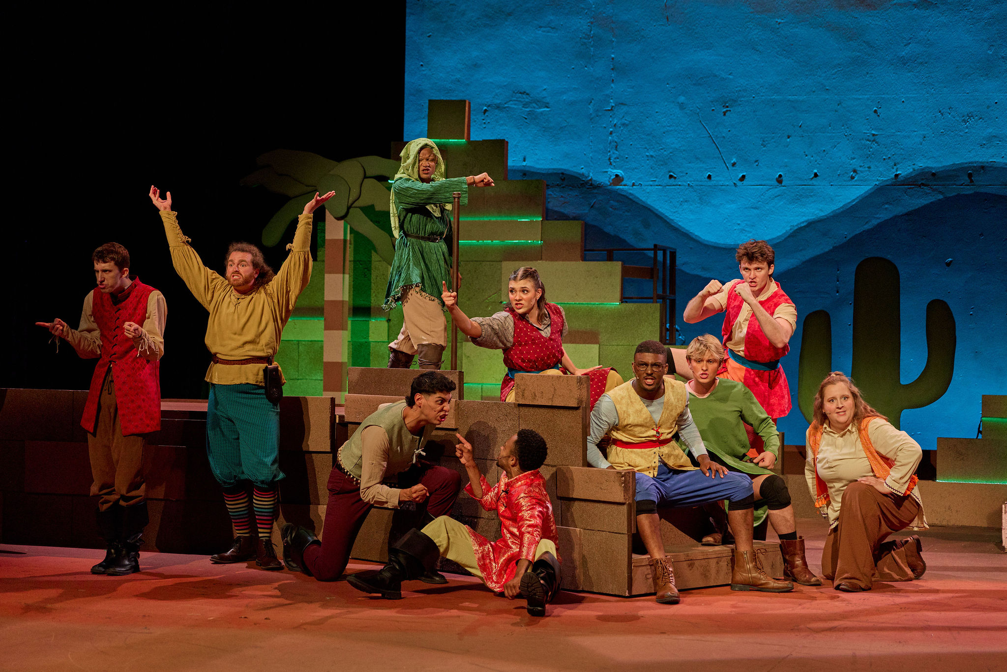 Joseph and the Amazing Technicolor DreamCAST: The Rep's ensemble