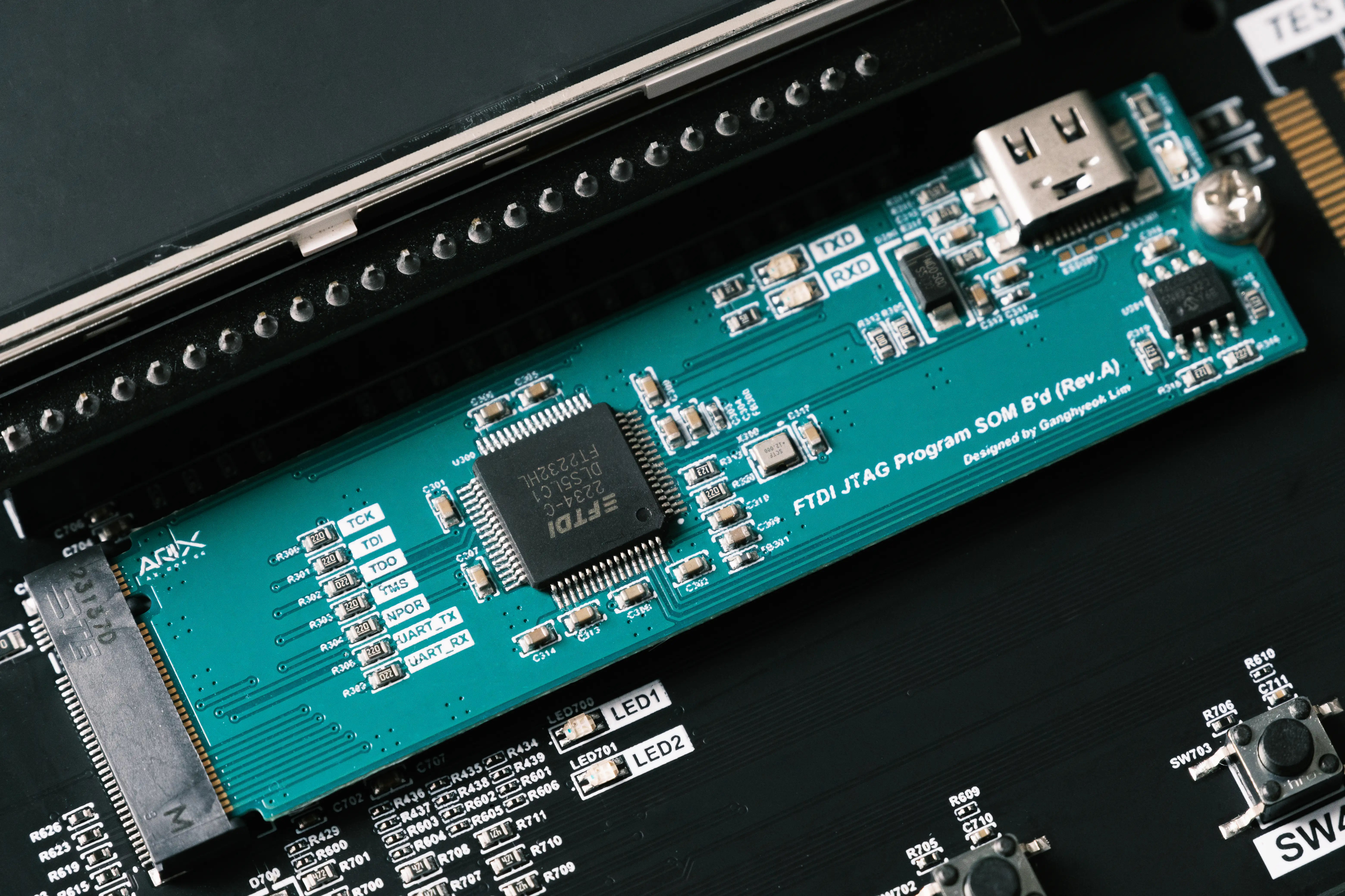 FTDI JTAG Program SOM B'd (Rev.A)