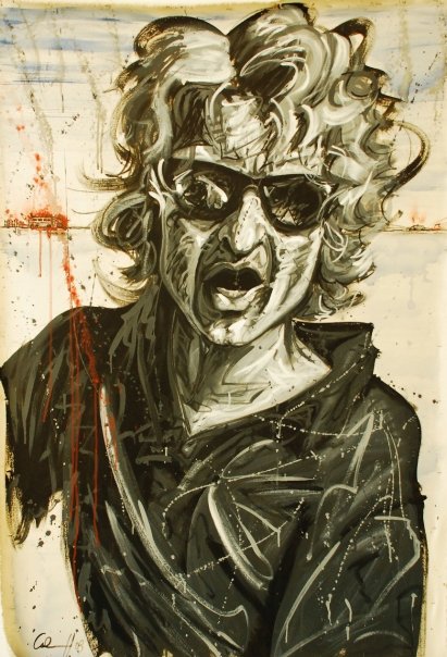 Kav - Acrylic - 3' x 6' - Sold