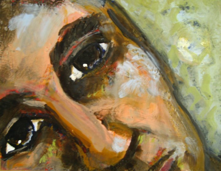 hero - 16"x20" - encaustic on board