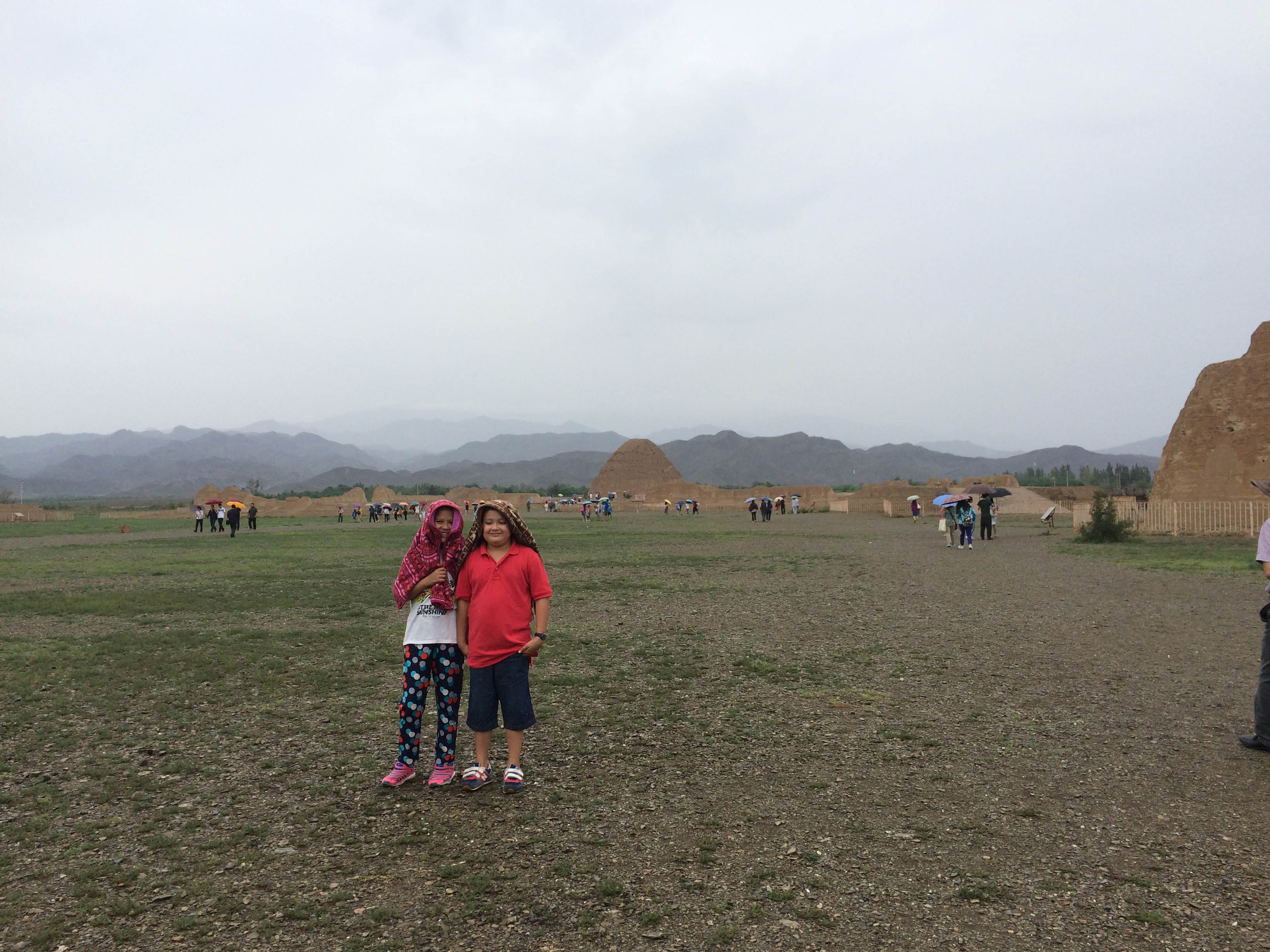The iconic Western Xia Mausoleum Tomb#3