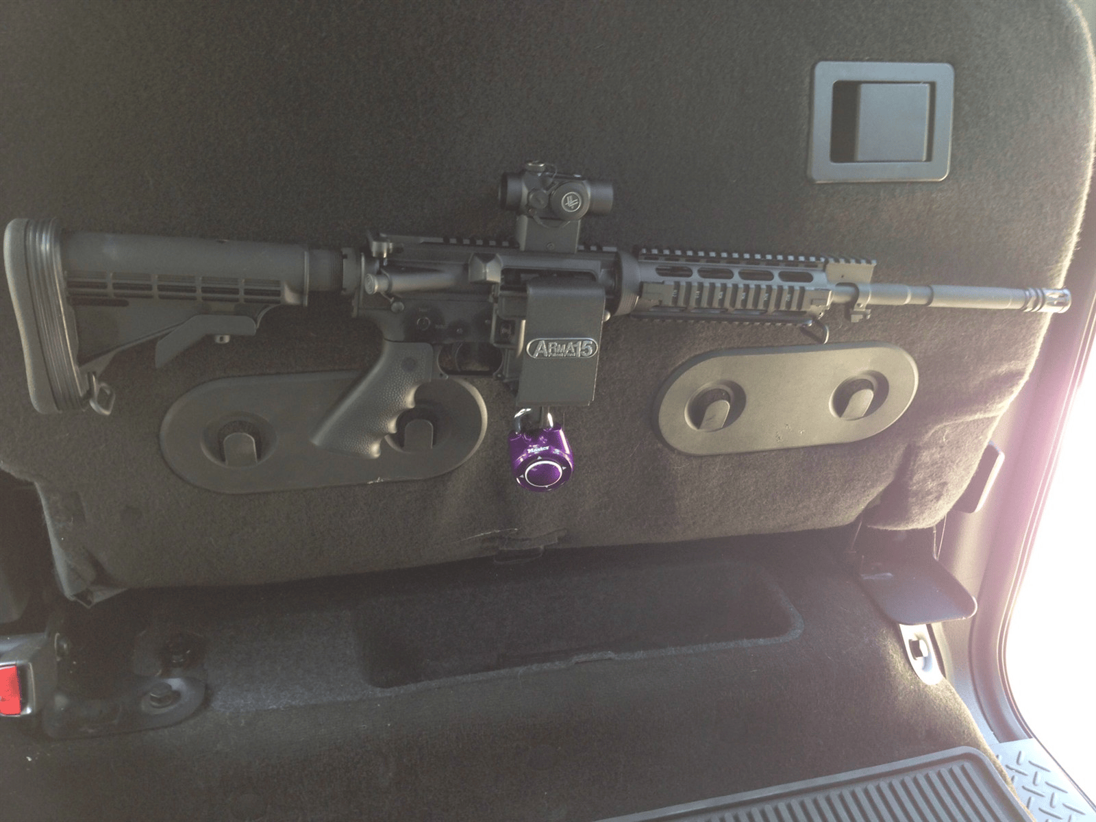 Danny — Custom under-seat truck installation