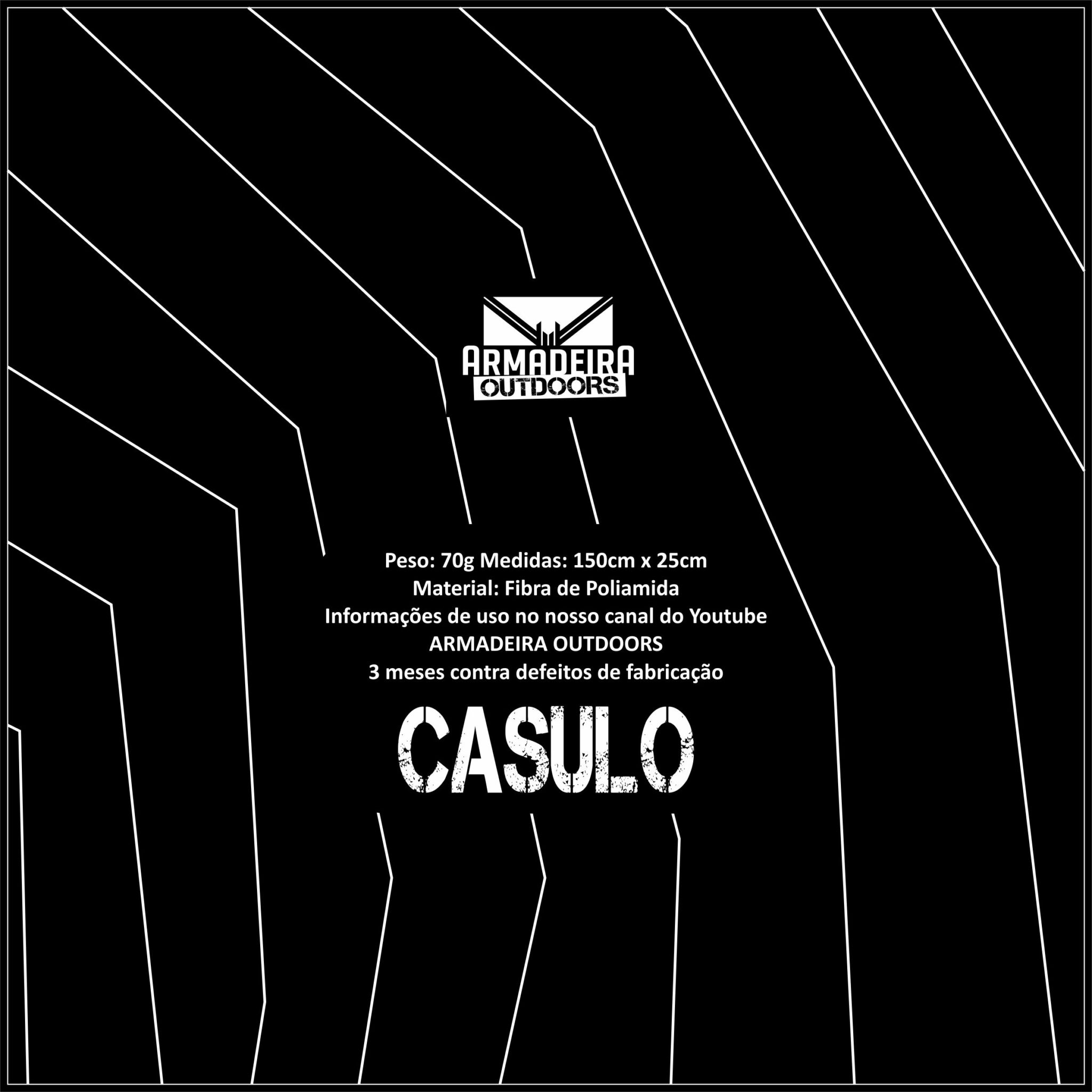Casulo Armadeira — mosquiteiro para rede de camping