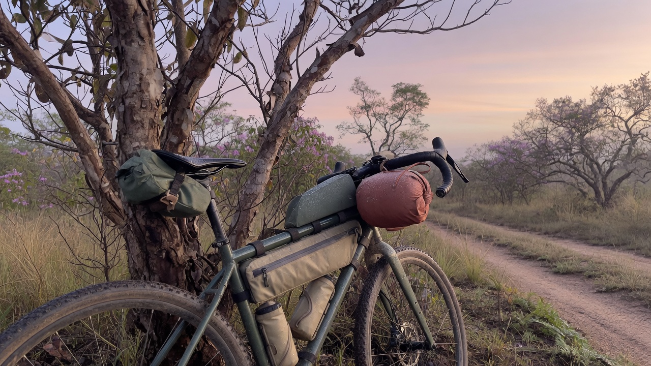 Bikepacking e rede: o abrigo que cabe no quadro