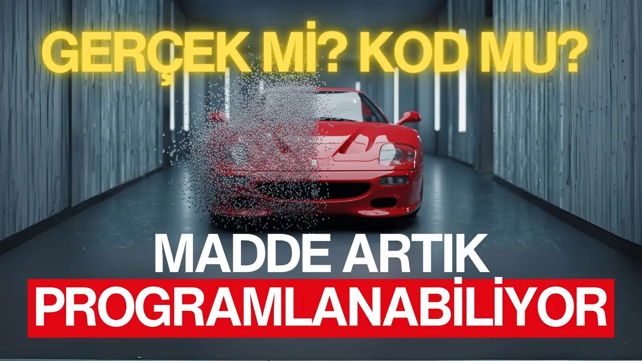 Şekil Değiştiren Nesneler Mümkün mü? Programlanabilir Madde Gerçeği!