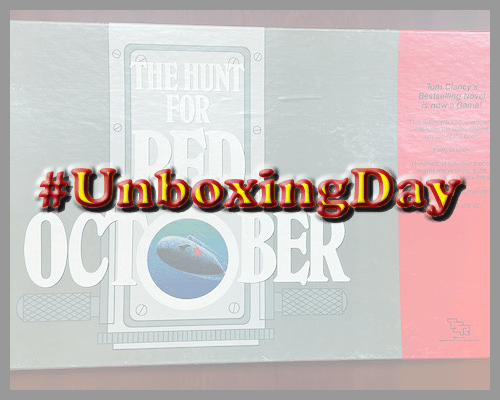 #UnboxingDay ~ The Hunt for Red October surfaces, from TSR