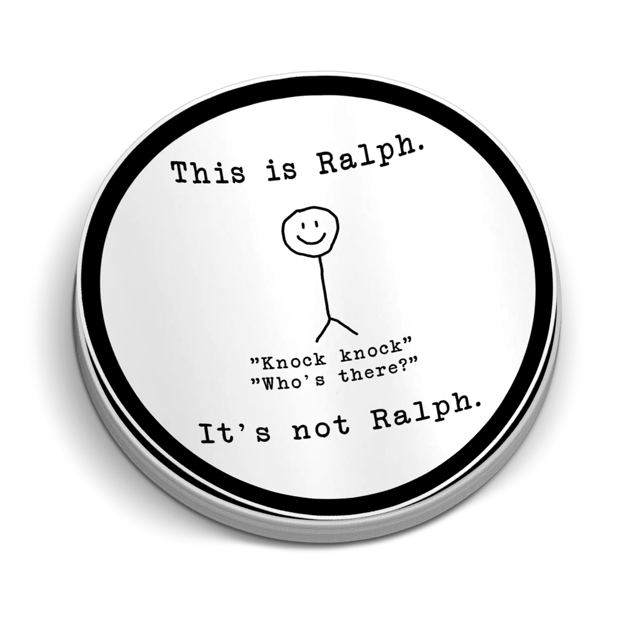 Ralph Hard Hat Decal Armed American Supply