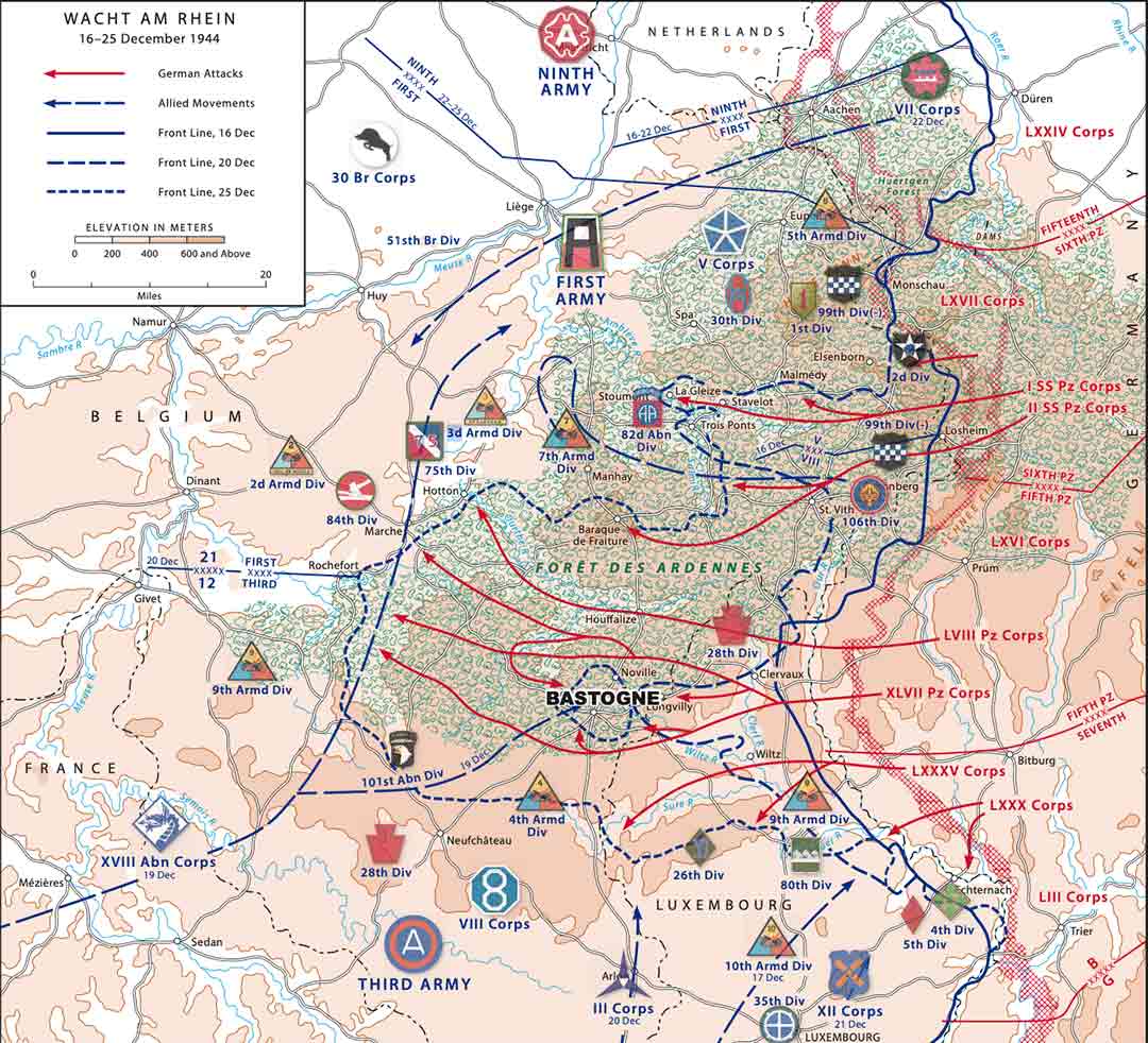 Battle Of The Bulge Map 2 