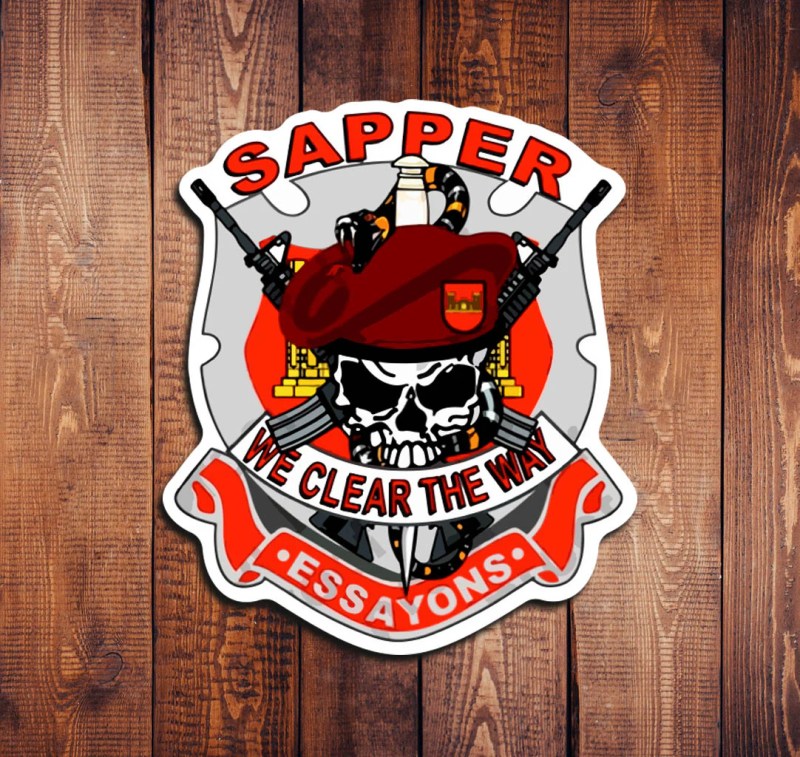 The Sapper Shop Logo - Best Vintage Patterns in Mobile