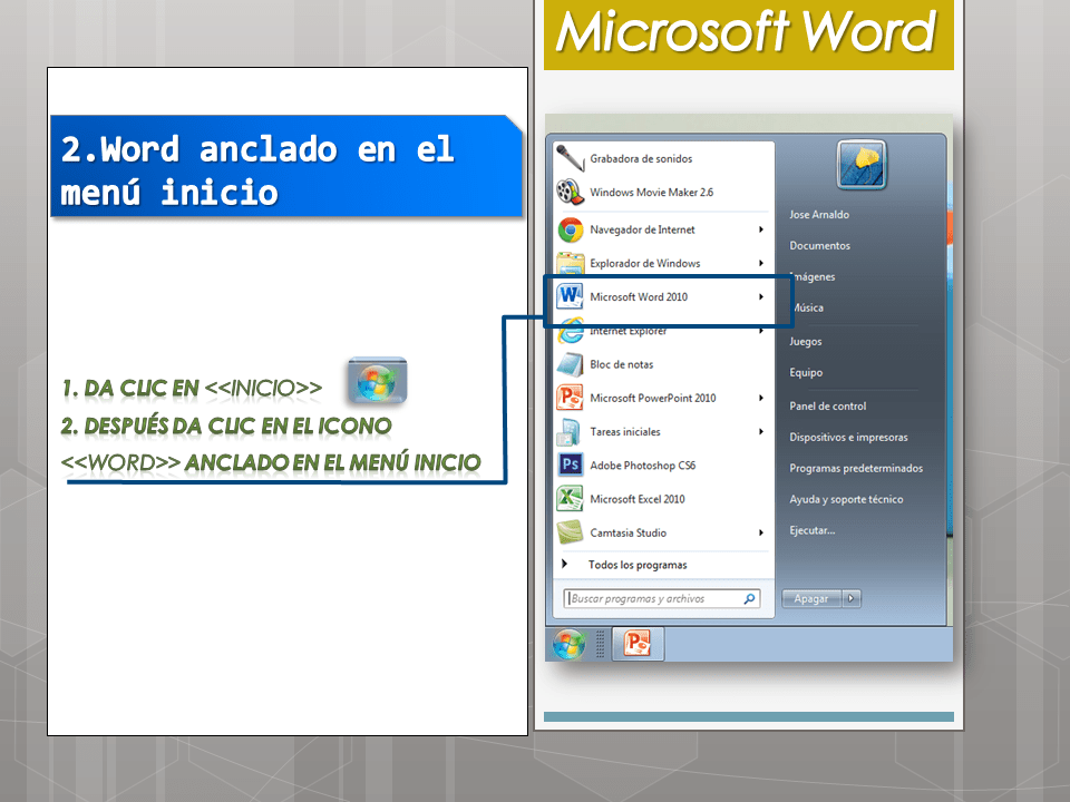 Iniciar Word Guardar Abrir Y Cerrar Documentos Office Facil