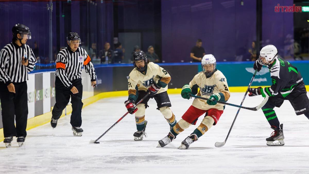 Ice Breaker ผงาดแชมป์ Thailand Youth Ice Hockey ถึง 2 รุ่น