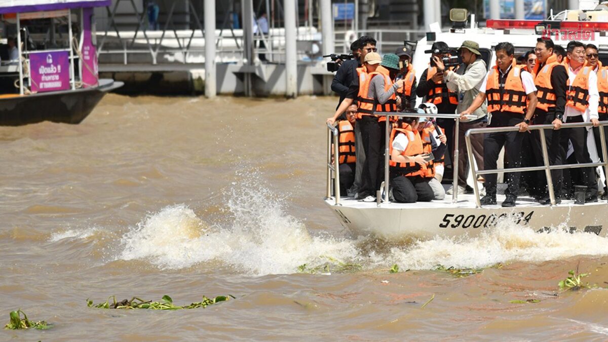‘ชัชชาติ’ ไม่หวั่น น้ำเหนือ น้ำหนุน ฝน ไม่ซ้ำรอยปี’54 เฝ้าระวัง 11 ชุมชน นอกแนวป้องกัน