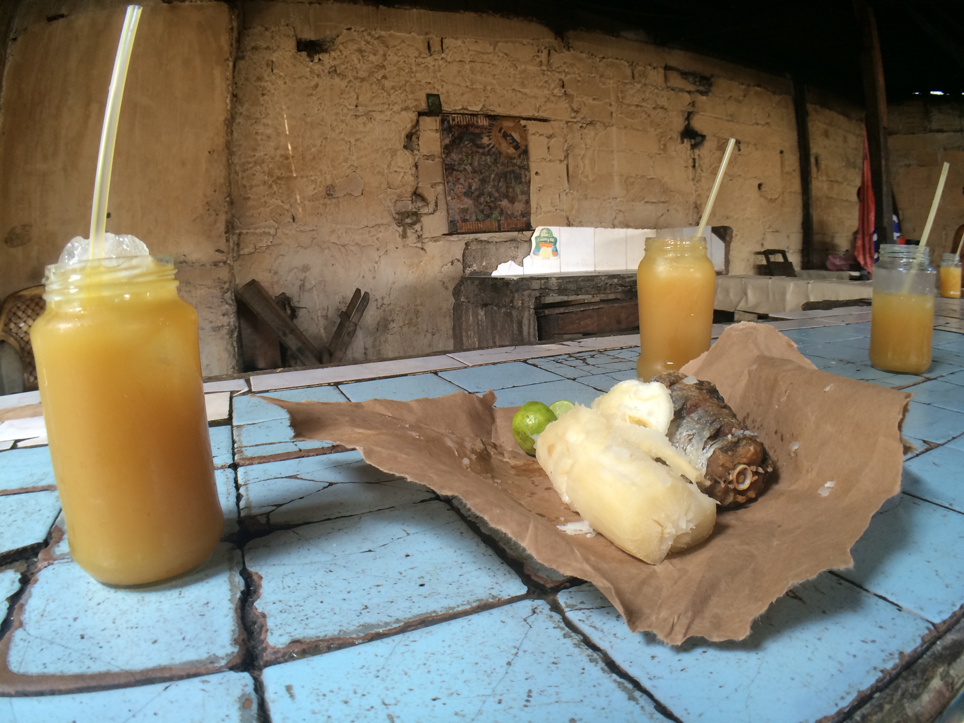 Our great lunch at the Mercado