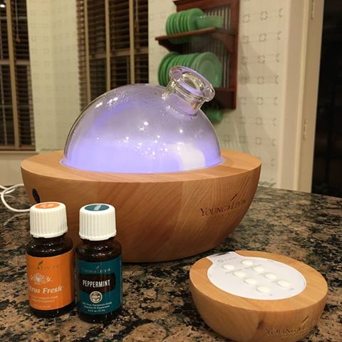 By Su Mohr; click visit to go to my blog for details; Featuring: Young Living essential oils diffuser; #youngliving #diffuser #essentialoils #sleep