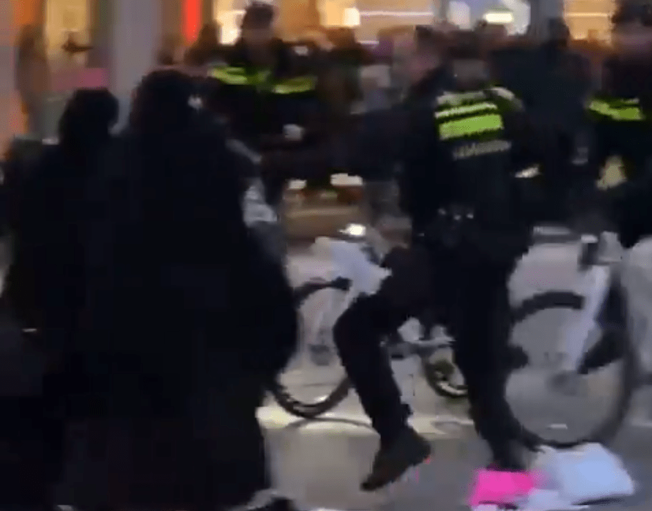 Polisi Belanda Diprotes Karena Pukuli dan Tendang Dua Muslimah di Utrecht