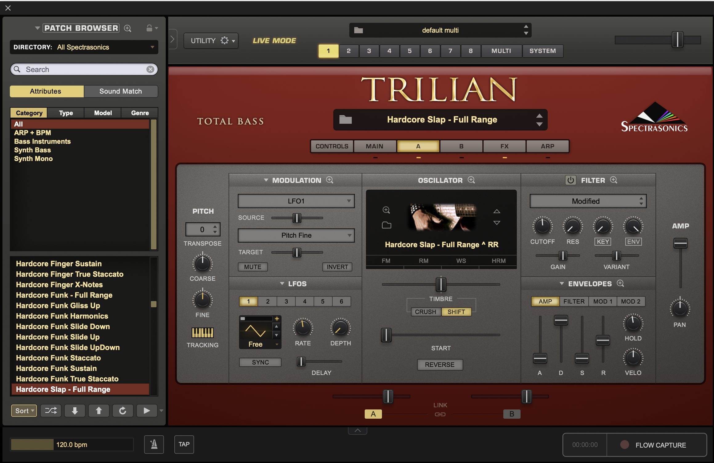 Setting up Spectrasonic's Trilian for use with Articulation Sets