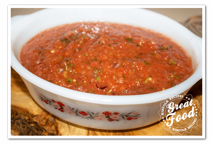 Restaurant style salsa