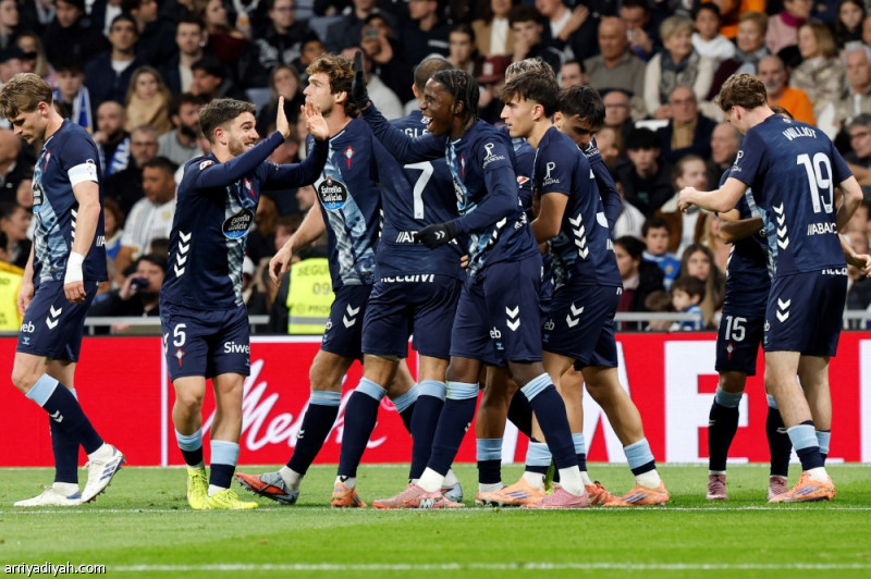 بـ9 لاعبين.. ريال مدريد يسقط أمام سيلتا فيجو