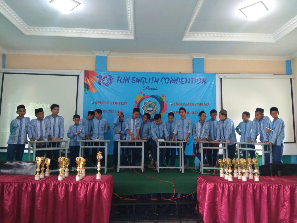 Fun English Competition In SMP Ar Rohmah Boarding School
