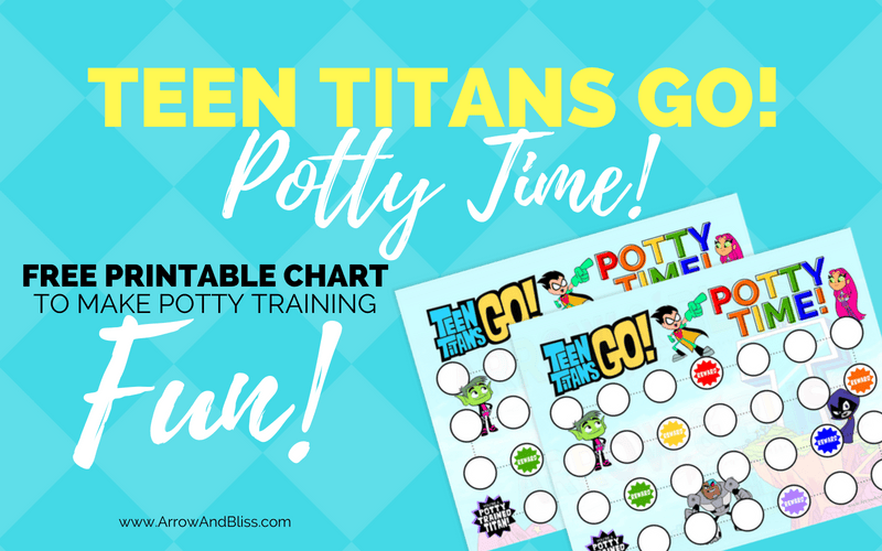 Teen Titans Go! Potty Time Free Printable